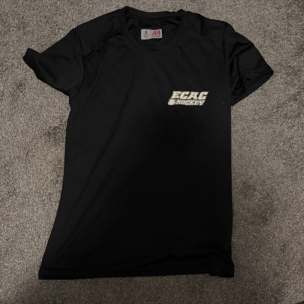 ECAC Hockey Black T-Shirt Women’s Small